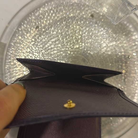 CLEARANCE Louis Vuitton Elise Purple EPI wallet $99 Excellent used condition - Picture 4 of 9